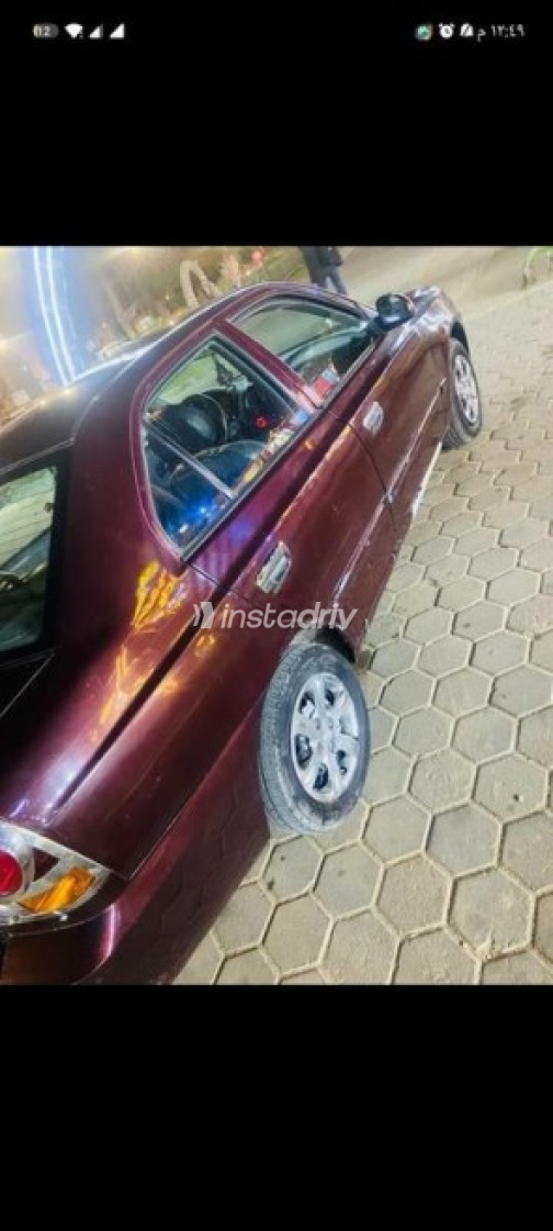 Hyundai Verna 2017 Dark Red Manual Used for Sale in 6 October - 6