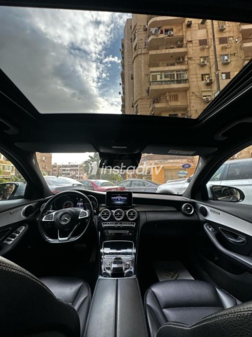 Mercedes C 180 2015 Silver Automatic Used for Sale in Nasr city - 4