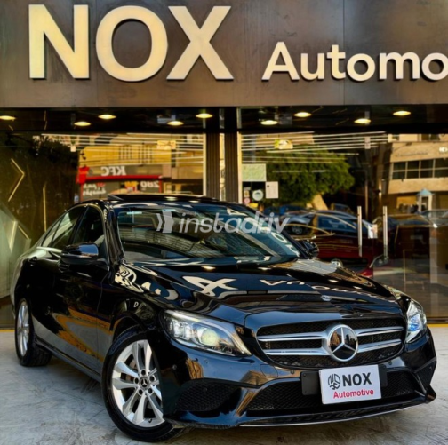 Mercedes C 200 2019 Black Automatic Used for Sale in Nasr city - 1
