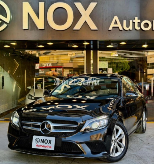 Mercedes C 200 2019 Black Automatic Used for Sale in Nasr city - 3