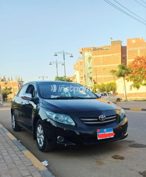 Toyota Corolla 2008 Black Automatic Used for Sale in Ashmoun - 2