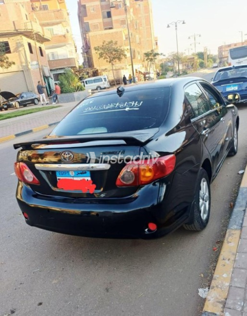 Toyota Corolla 2008 Black Automatic Used for Sale in Ashmoun - 3