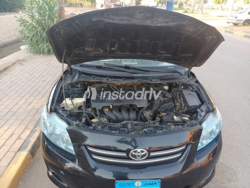 Toyota Corolla 2008 Black Automatic Used for Sale in Ashmoun - 7