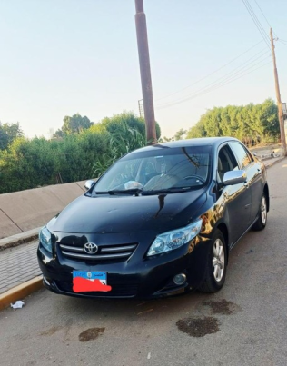 Toyota Corolla 2008 Black Automatic Used for Sale in Ashmoun