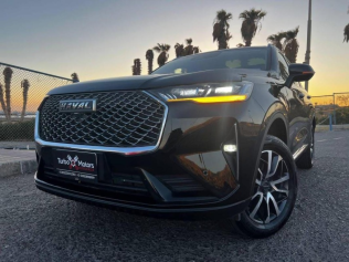 Haval H6 2022 Black Automatic Used for Sale in Hurghada