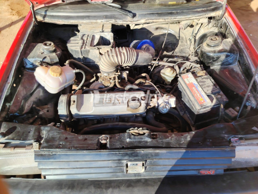 Seat Ibiza 1989 Red Manual Used for Sale in El Haram - 4