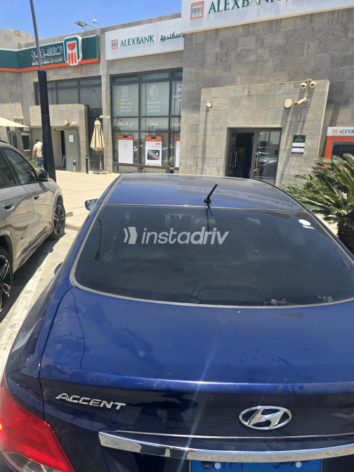 Hyundai Accent 2024 White Automatic Used for Sale in Giza - 2