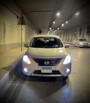 Nissan Sunny 2022 White Automatic Used for Sale in Greater Cairo ( Cairo + Giza)