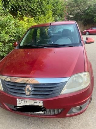 Renault Logan 2013 Red Automatic Used for Sale in Mokattam