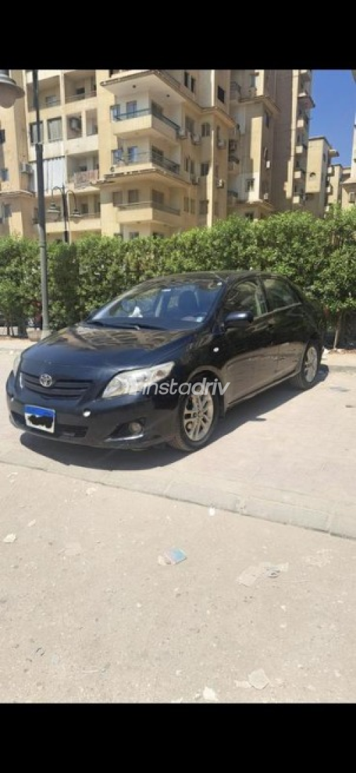 Toyota Corolla 2008 Black Automatic Used for Sale in Maadi - 4