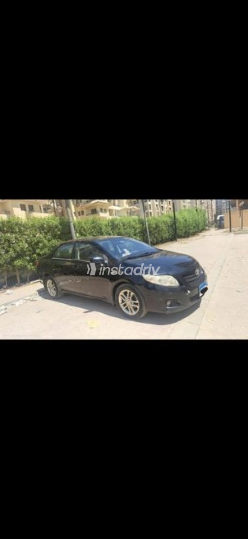 Toyota Corolla 2008 Black Automatic Used for Sale in Maadi - 6