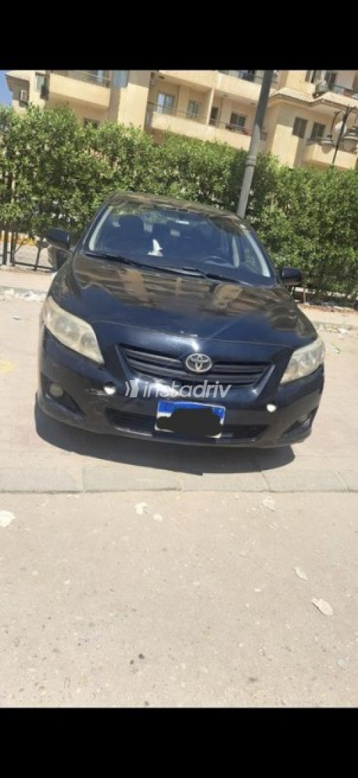 Toyota Corolla 2008 Black Automatic Used for Sale in Maadi - 7