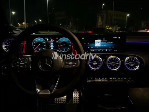 مرسيدس CLA 200 2022 أسود أوتوماتيك مستعملة للبيع في القاهرة - 9