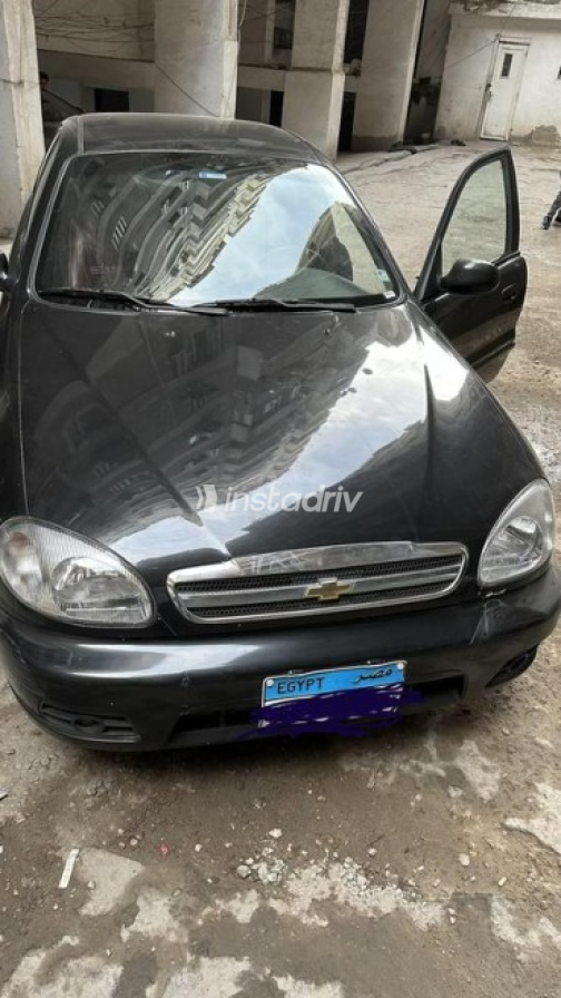 Chevrolet Lanos 2014 Black Manual Used for Sale in Greater Cairo ( Cairo + Giza) - 1