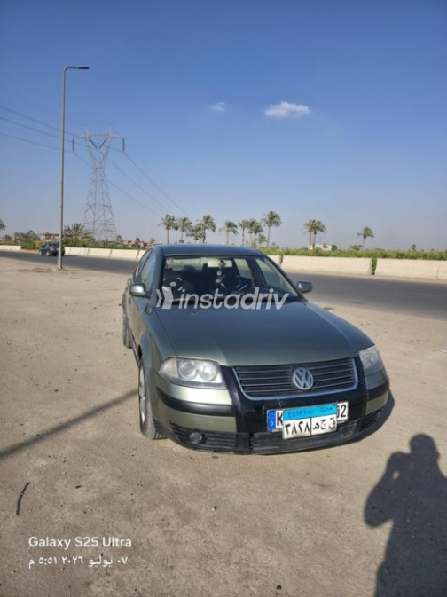 Volkswagen Passat 2003 Olive Green Manual Used for Sale in Obour City - 1
