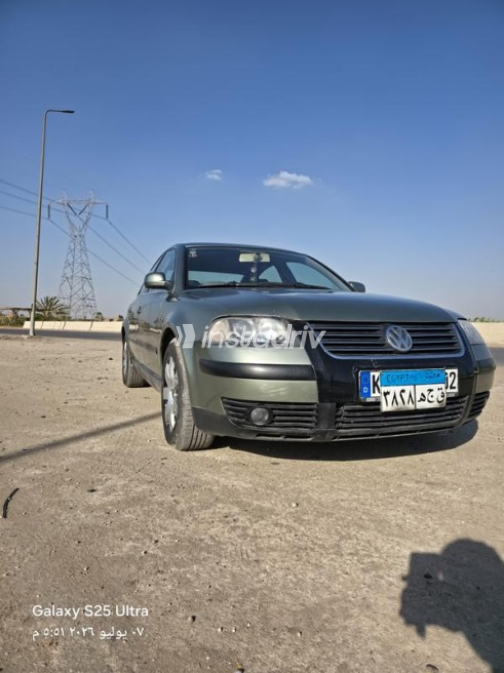 Volkswagen Passat 2003 Olive Green Manual Used for Sale in Obour City - 4