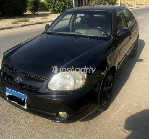 هيونداي فيرنا 2009 أسود أوتوماتيك مستعملة للبيع في حلوان - 2