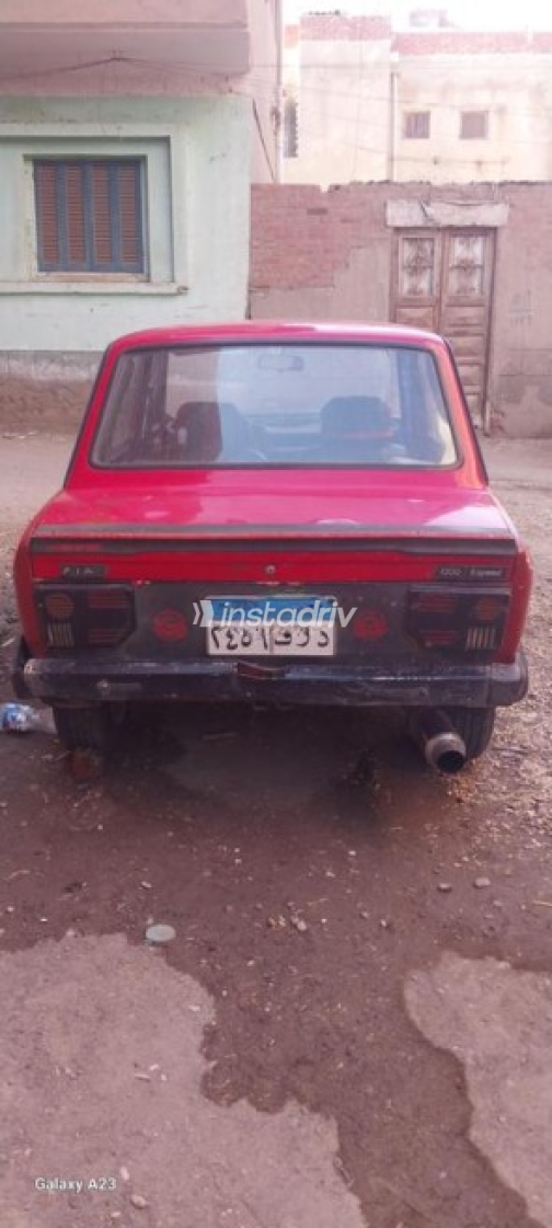 Fiat 128 1989 Red Manual Used for Sale in Mit Ghamr - 7