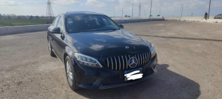 Mercedes C 200 AMG 2019 Black Automatic Used for Sale in Alexandria