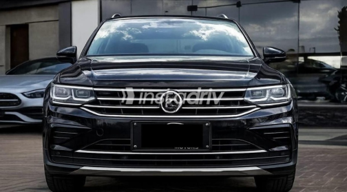 Volkswagen Tiguan 2021 Black Automatic Used for Sale in Sheikh Zayed City - 1