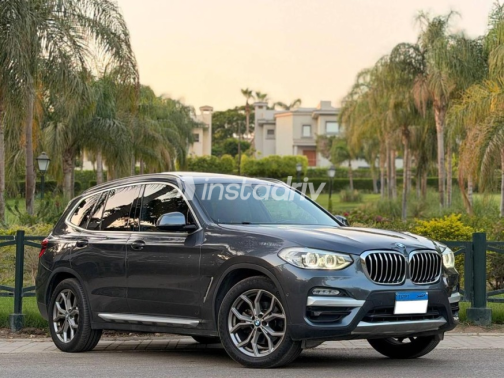 BMW X3 2019 Dark Blue Automatic Used for Sale in Maadi - 1