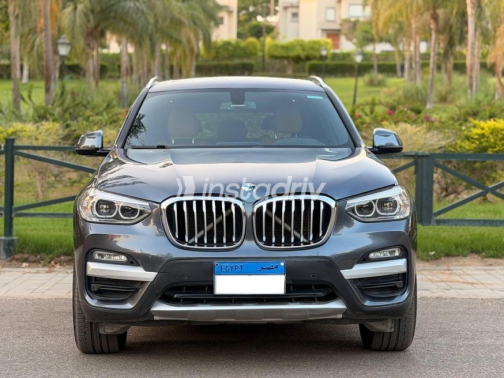 BMW X3 2019 Dark Blue Automatic Used for Sale in Maadi - 2