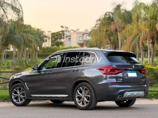 BMW X3 2019 Dark Blue Automatic Used for Sale in Maadi - 4
