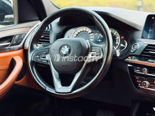 BMW X3 2019 Dark Blue Automatic Used for Sale in Maadi - 7