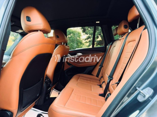 BMW X3 2019 Dark Blue Automatic Used for Sale in Maadi - 8