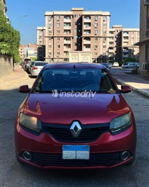 Renault Logan 2015 Dark Red Manual Used for Sale in 6 October - 1
