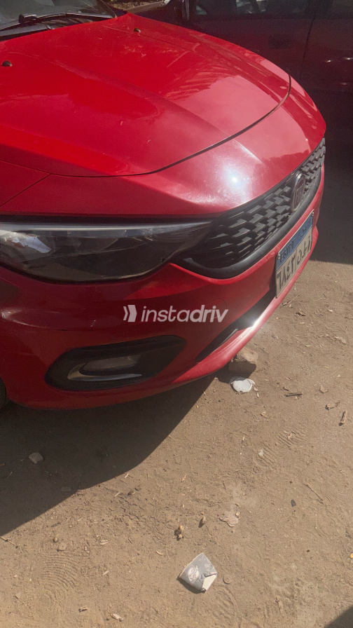 Fiat Tipo 2021 Red Automatic Used for Sale in Nasr city - 6