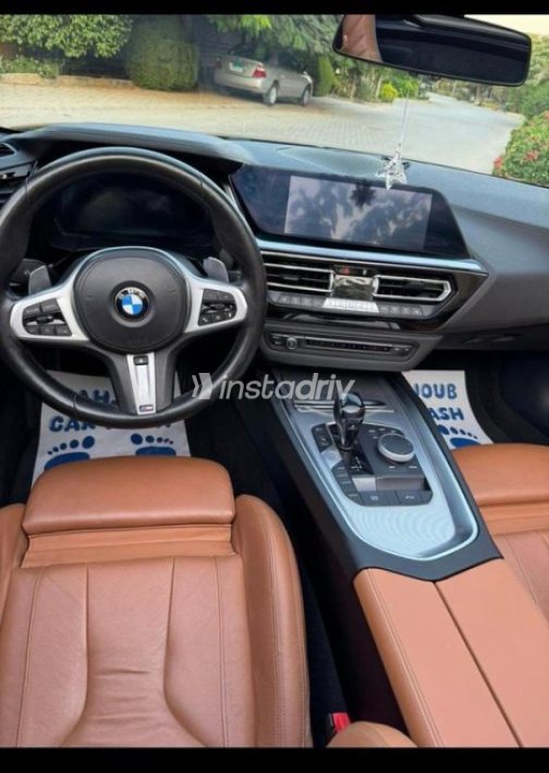 BMW Z4 2019 Black Automatic Used for Sale in Cairo - 4