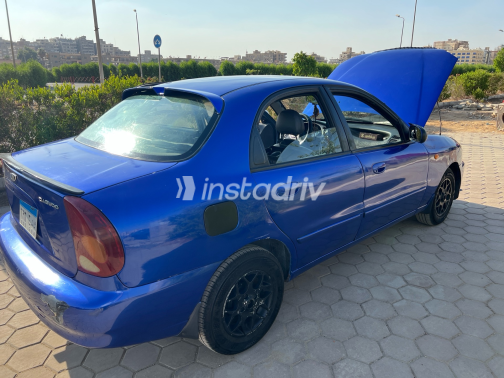 Daewoo Lanos 2 2005 Blue Manual Used for Sale in Maadi - 5