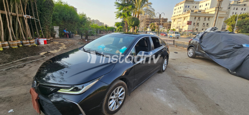 Toyota Corolla 2019 Black Automatic Used for Sale in Cairo - 2