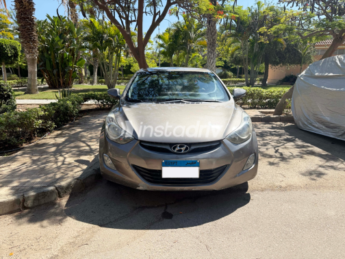 Hyundai Elantra MD 2012 Bronze Automatic Used for Sale in Giza - 7