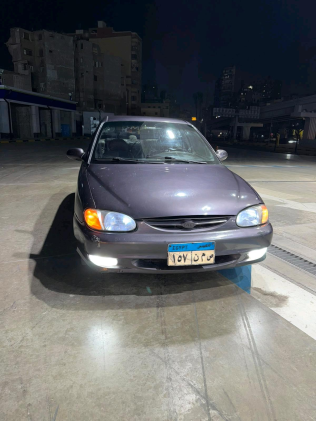 Kia Sephia 1999 Purple Automatic Used for Sale in Cairo