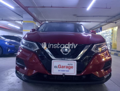 Nissan Qashqai 2019 Dark Red Automatic Used for Sale in Cairo - 1