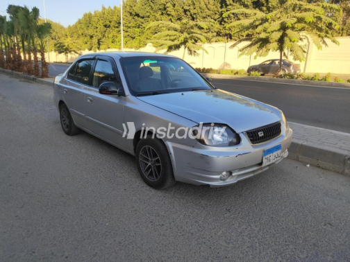 Hyundai Verna 2007 Silver Manual Used for Sale in Cairo - 1