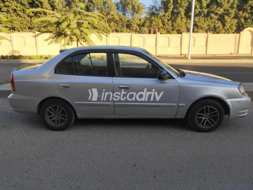 Hyundai Verna 2007 Silver Manual Used for Sale in Cairo - 2