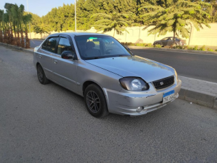 Hyundai Verna 2007 Silver Manual Used for Sale in Cairo