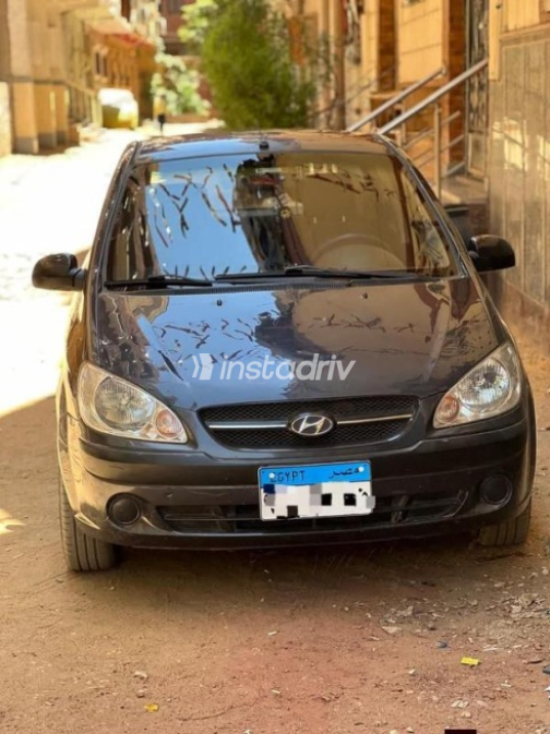 هيونداي جيتز 2010 أزرق غامق أوتوماتيك مستعملة للبيع في الجيزة - 4