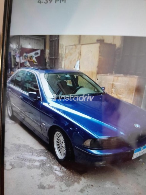 بي ام دبليو 525 1999 أزرق غامق أوتوماتيك مستعملة للبيع في الإسكندرية - 1
