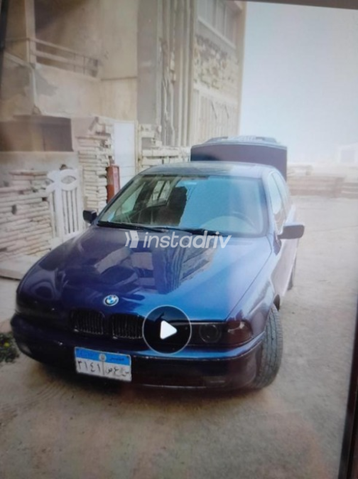 بي ام دبليو 525 1999 أزرق غامق أوتوماتيك مستعملة للبيع في الإسكندرية - 2