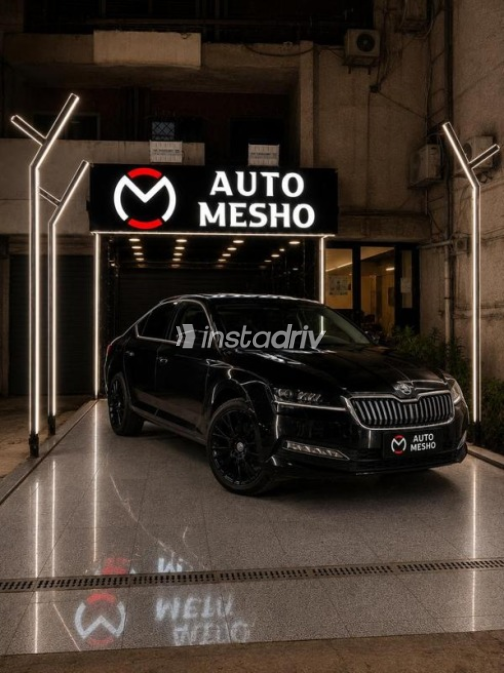 Skoda Superb 2022 Black Automatic Used for Sale in Nasr city - 3