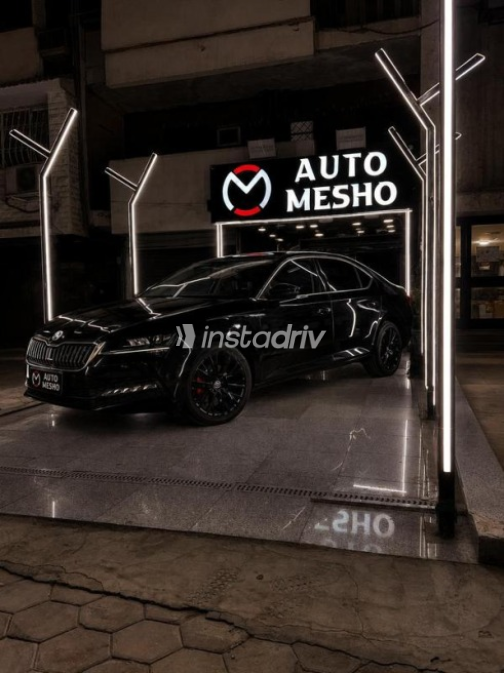 Skoda Superb 2022 Black Automatic Used for Sale in Nasr city - 4