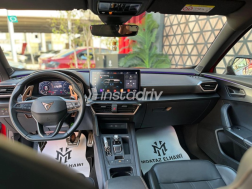Cupra Formentor 2024 Dark Red Automatic Used for Sale in Cairo - 2