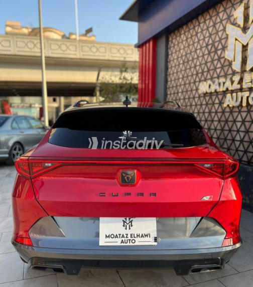 Cupra Formentor 2024 Dark Red Automatic Used for Sale in Cairo - 3
