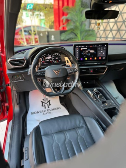 Cupra Formentor 2024 Dark Red Automatic Used for Sale in Cairo - 10