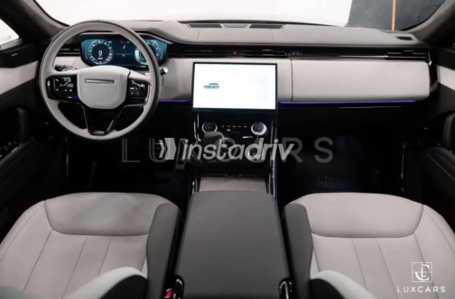 Land Rover Range Rover Sport 2023 Black Automatic Used for Sale in Heliopolis - 4