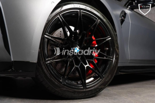 BMW M4 2024 Gray Automatic Used for Sale in Sheikh Zayed City - 9